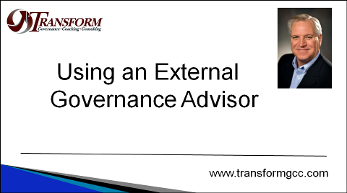 Governance advisor, governance consultant