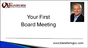governance, Board meeting, director training